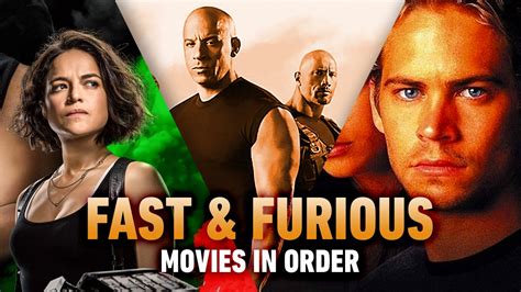 prime furious|fast and furious movies in order.